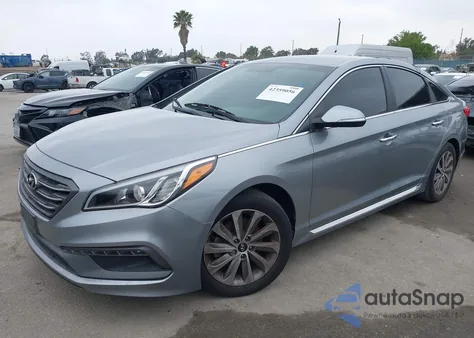2015 Hyundai Sonata Sport из США, поврежденный, VIN 5NPE34AF7FH107906